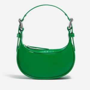 BY FAR Mini Soho Patent-Leather Bag