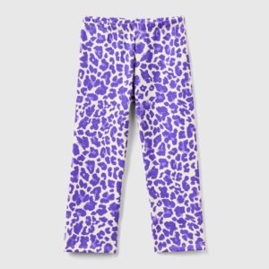 Benetton, Animalier-leggings, größe 116, Bunt, female