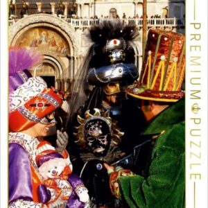 CALVENDO Puzzle CALVENDO Puzzle Masken der Sehnsucht - Karneval in Venedig 1000 Teile Lege-Größe 48 x 64 cm Foto-Puzzle Bild von Gerwin Kästner, 1000 Puzzleteile