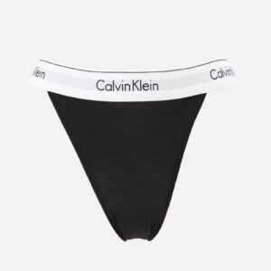 Calvin Klein Women's High Leg Tanga Briefs Black - XS