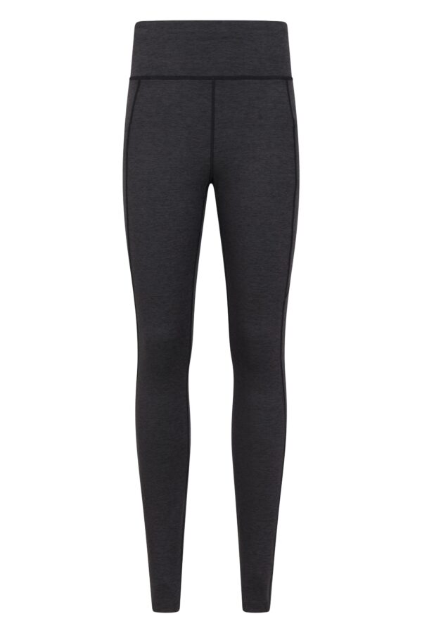 Contin Damen Thermo-Trekking-Leggings - Grau