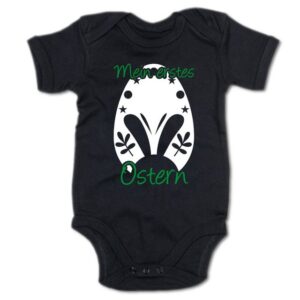 G-graphics Kurzarmbody Baby Body - Mein erstes Ostern mit Spruch / Sprüche • Babykleidung • Geschenk zum Ostern • Strampler