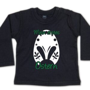 G-graphics Longsleeve Mein erstes Ostern - Osterei Baby Sweater, Baby Longsleeve T, mit Spruch / Sprüche, mit Print / Aufdruck, Geschenk zu Ostern