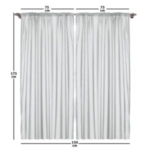 Gardine Vorhang für Wohnzimmer Schlafzimmer Dekor, Abakuhaus, Microfaser, Mandala Interlacing-Ost-Muster