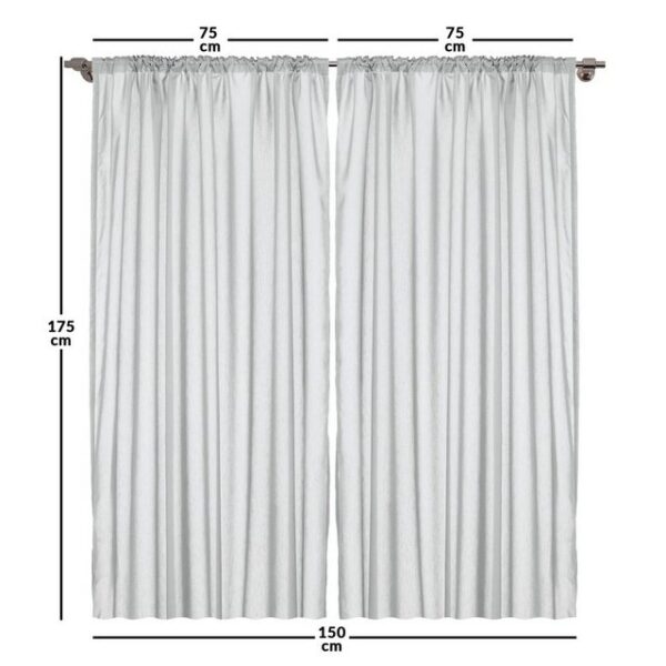 Gardine Vorhang für Wohnzimmer Schlafzimmer Dekor, Abakuhaus, Microfaser, Mandala Interlacing-Ost-Muster