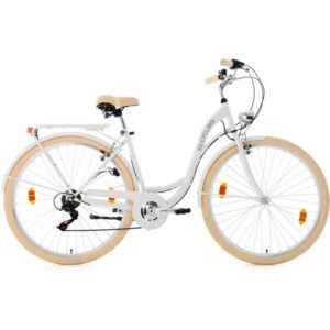 KS CYCLING Damenfahrrad Cityrad 6-Gänge Balloon 28 Zoll