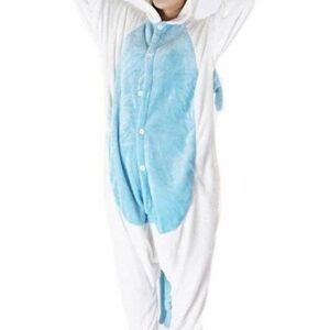 Katara Partyanzug Einhörner Jumpsuit Onesie Erwachsenen Kostüm S-XL, Einhorn, Karneval, Karnevalskostüm, Einteiler, Kigurumi