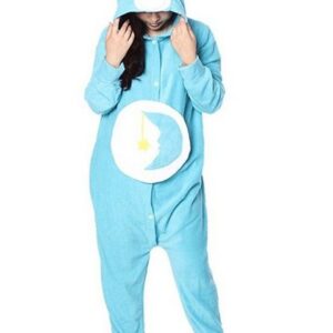 Katara Partyanzug Glücksbärchis Jumpsuit Onesie für Erwachsene S-XL, Karneval, Fasching, Einteiler, Kigurumi - Glücksbärchi Onesie