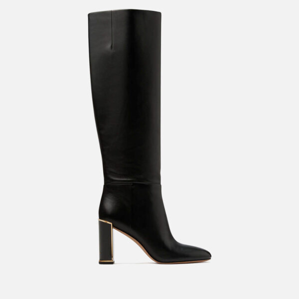 Kate Spade New York Merritt Leather Knee High Heeled Boots - UK 4