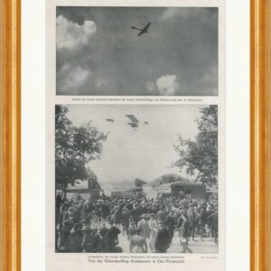 Kunstdruck Von der Ueberlandflug Konkurrenz in Ost Frankreich Faksimile SP 154 Ge, (1 St)