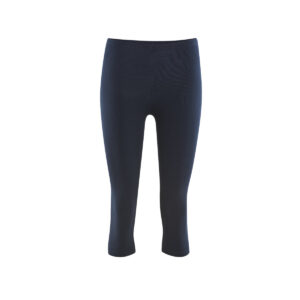 LIVING CRAFTS - Damen 3/4-Leggings - Blau (92% Bio-Baumwolle; 8% Elasthan), Nachhaltige Mode, Bio Bekleidung