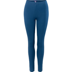 LIVING CRAFTS - Damen Leggings - Blau (94% Bio-Baumwolle; 6% Elasthan), Nachhaltige Mode, Bio Bekleidung