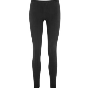 LIVING CRAFTS - Damen Leggings - Schwarz (94% Bio-Baumwolle; 6% Elasthan), Nachhaltige Mode, Bio Bekleidung