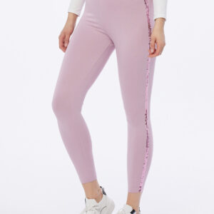 MONACO blue WEEKEND Leggings Pailletten 34 hell-brombeere