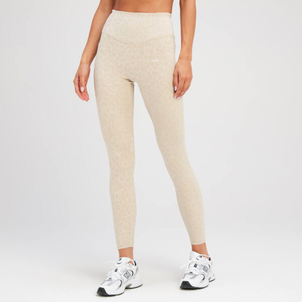 MP Damen Tempo Animal Leggings - Leinwandgrau - XS