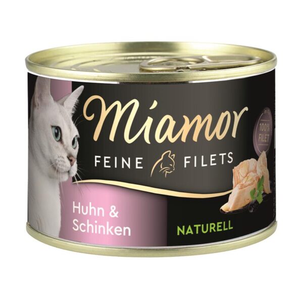 Miamor Feine Filets Naturell Huhn & Schinken 156 g 156 g