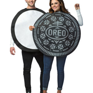 Oreo Keks Partnerkostüm für Karneval kaufen