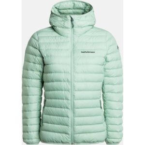 PEAK PERFORMANCE Damen Jacke W Down Liner Hood Jacket-DELTA GREEN