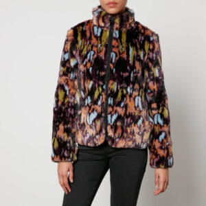 PS Paul Smith Reversible Faux Fur Jacket - UK 6