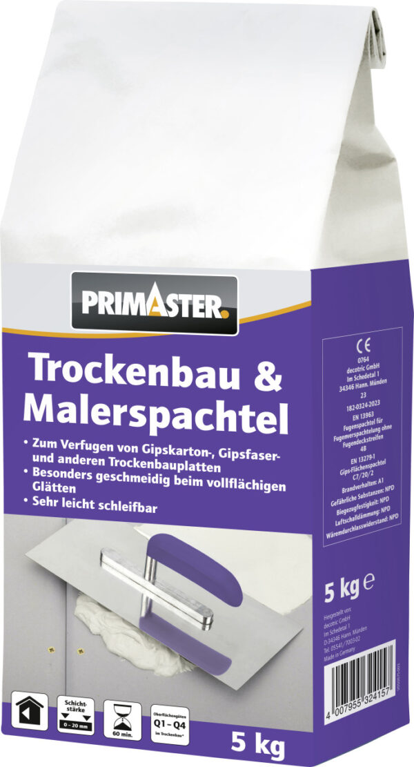 Primaster Trockenbau & Malerspachtel 5 kg