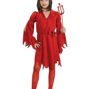 Rubie's Kostüm Teufelsmädchen, Kleiner roter Dämon für Karneval und Halloween