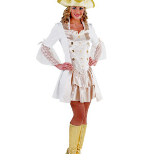 Sexy Piratenbraut Kostüm für Fasching & Karneval XS / 34