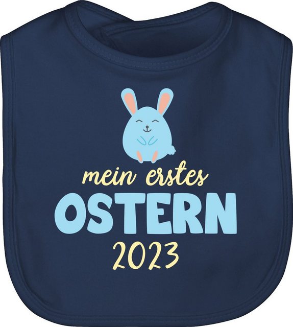 Shirtracer Lätzchen Mein erstes Ostern 2023 blau, Ostergeschenke