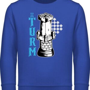 Shirtracer Sweatshirt Schach - Spielfigur - Turm Karneval & Fasching