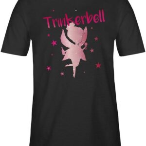 Shirtracer T-Shirt Trinkerbell Rot Karneval Outfit
