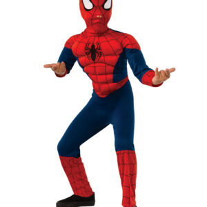 Spider Man Muskel Kinderkostüm für Karneval M