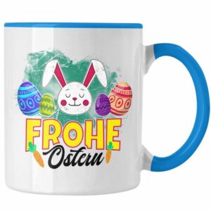 Trendation Tasse Trendation - Tasse Ostern Ostergeschenke Kinder Jugendliche Geschenke Lustige Grafik Osterhase Osterei Frohe Ostern