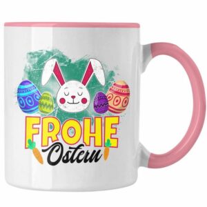 Trendation Tasse Trendation - Tasse Ostern Ostergeschenke Kinder Jugendliche Geschenke Lustige Grafik Osterhase Osterei Frohe Ostern