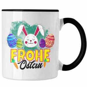 Trendation Tasse Trendation - Tasse Ostern Ostergeschenke Kinder Jugendliche Geschenke Lustige Grafik Osterhase Osterei Frohe Ostern