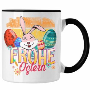 Trendation Tasse Trendation - Tasse Ostern Ostergeschenke Kinder Jugendliche Geschenke Lustige Grafik Osterhase Osterei Frohe Ostern Lustig