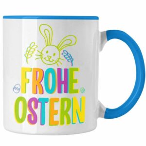 Trendation Tasse Trendation - Tasse Ostern Ostergeschenke Kinder Jugendliche Geschenke Lustige Grafik Osterhase Osterei Frohe Ostern Lustig Bunt