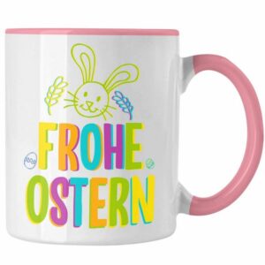 Trendation Tasse Trendation - Tasse Ostern Ostergeschenke Kinder Jugendliche Geschenke Lustige Grafik Osterhase Osterei Frohe Ostern Lustig Bunt