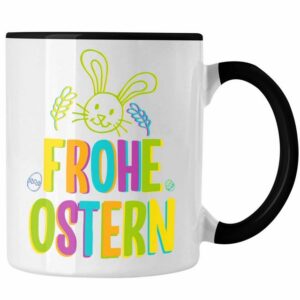 Trendation Tasse Trendation - Tasse Ostern Ostergeschenke Kinder Jugendliche Geschenke Lustige Grafik Osterhase Osterei Frohe Ostern Lustig Bunt