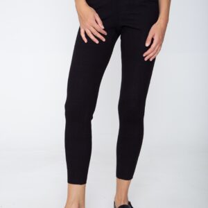 Urban Classics - Ladies Rib Knit Black - Leggings