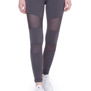 Urban Classics - Ladies Tech Mesh Dark Grey - Leggings