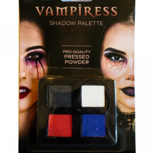 Vampire Queen Make-Up Puder Palette Karneval Schminke