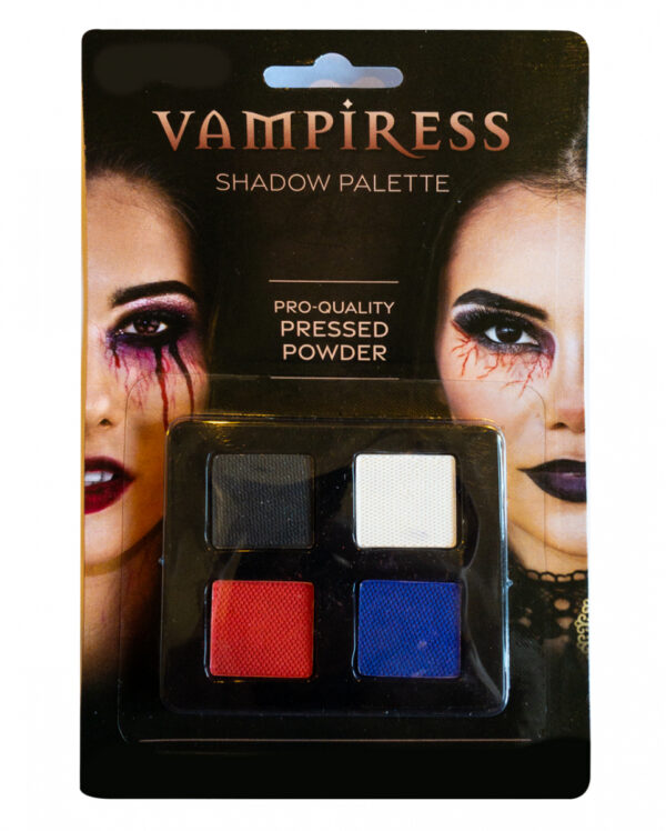 Vampire Queen Make-Up Puder Palette Karneval Schminke