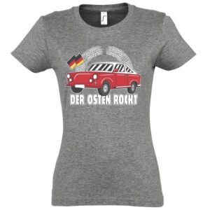 Youth Designz T-Shirt Der Osten Rockt Damen Shirt mit trendigem Aufdruck