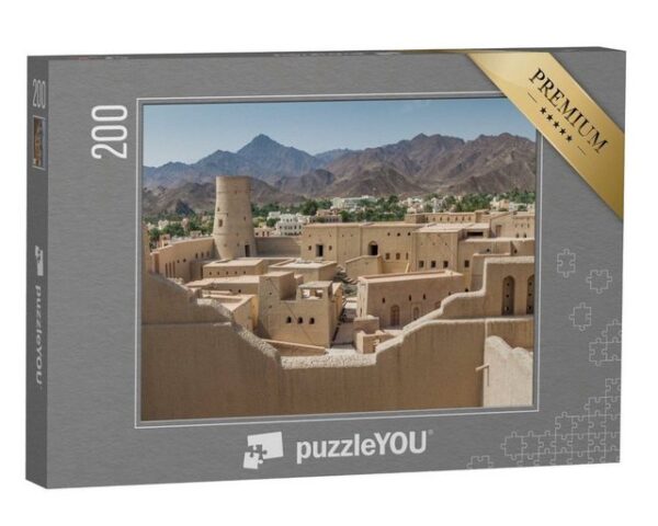 puzzleYOU Puzzle Ansicht von Bahla Fort, Oman, 200 Puzzleteile, puzzleYOU-Kollektionen Naher Osten