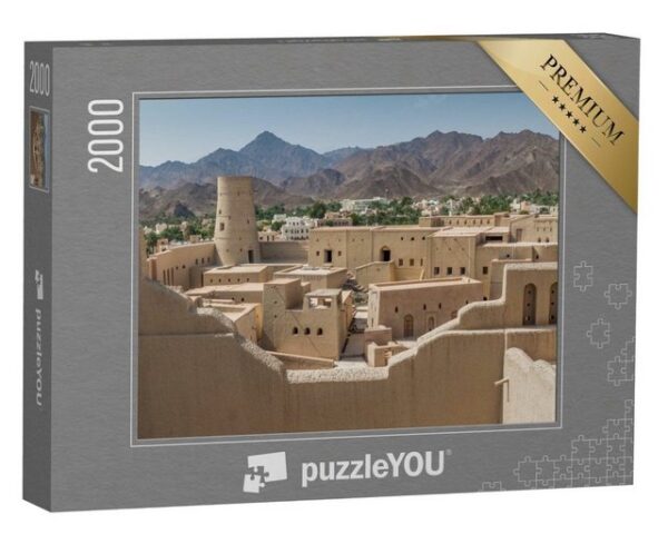 puzzleYOU Puzzle Ansicht von Bahla Fort, Oman, 2000 Puzzleteile, puzzleYOU-Kollektionen Naher Osten