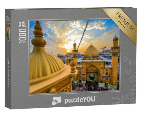 puzzleYOU Puzzle Heiliges Heiligtum des Imam Ali in Nadschaf - Irak, 1000 Puzzleteile, puzzleYOU-Kollektionen Naher Osten