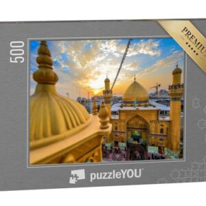 puzzleYOU Puzzle Heiliges Heiligtum des Imam Ali in Nadschaf - Irak, 500 Puzzleteile, puzzleYOU-Kollektionen Naher Osten