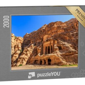 puzzleYOU Puzzle Siq al-Barid, Wadi Musa, Jordanien, 2000 Puzzleteile, puzzleYOU-Kollektionen Naher Osten