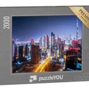 puzzleYOU Puzzle Stadtbild von Dubai, Vereinigte Arabische Emirate, 2000 Puzzleteile, puzzleYOU-Kollektionen Naher Osten