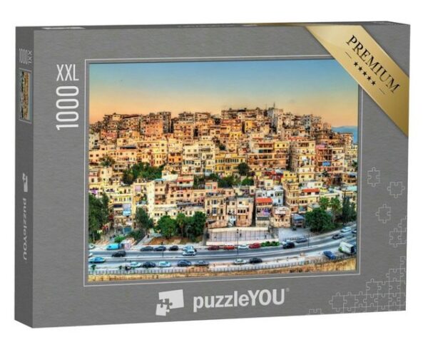 puzzleYOU Puzzle Stadtbild von Tripoli im Nordlibanon, 1000 Puzzleteile, puzzleYOU-Kollektionen Naher Osten