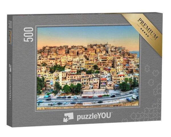puzzleYOU Puzzle Stadtbild von Tripoli im Nordlibanon, 500 Puzzleteile, puzzleYOU-Kollektionen Naher Osten